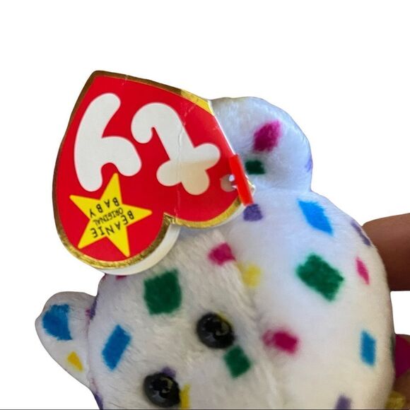 Rare TY Beanie Baby - TY2K the Bear (8.5 inch) - Stuffed Animal Toy Many Errors - Picture 2 of 8